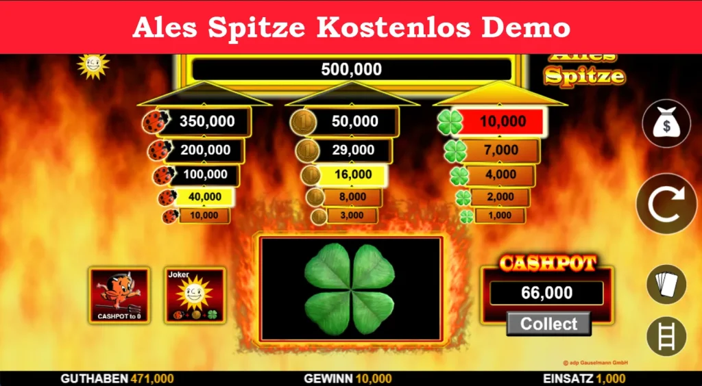 alles spitze kostenlos demo