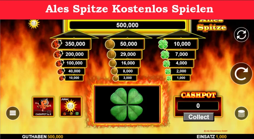 alles spitze kostenlos spielen